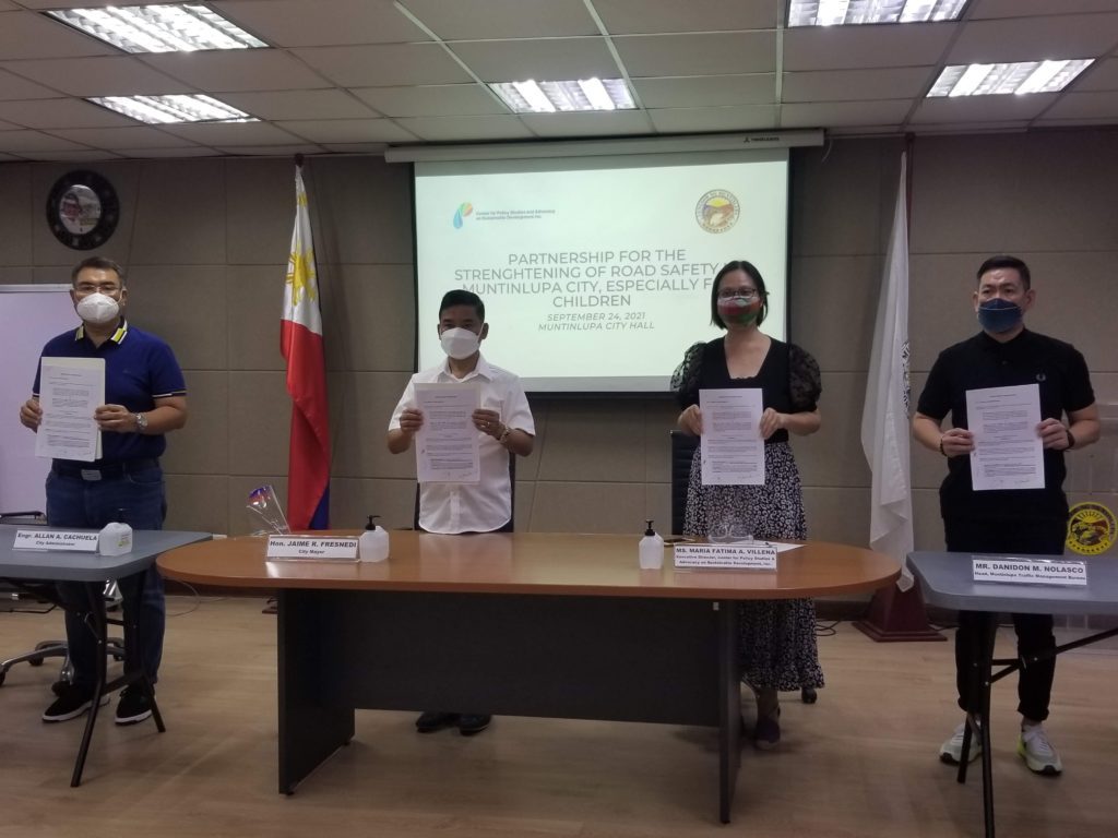 The Policy Center PH - MOU Signing with Mayor Fresnedi